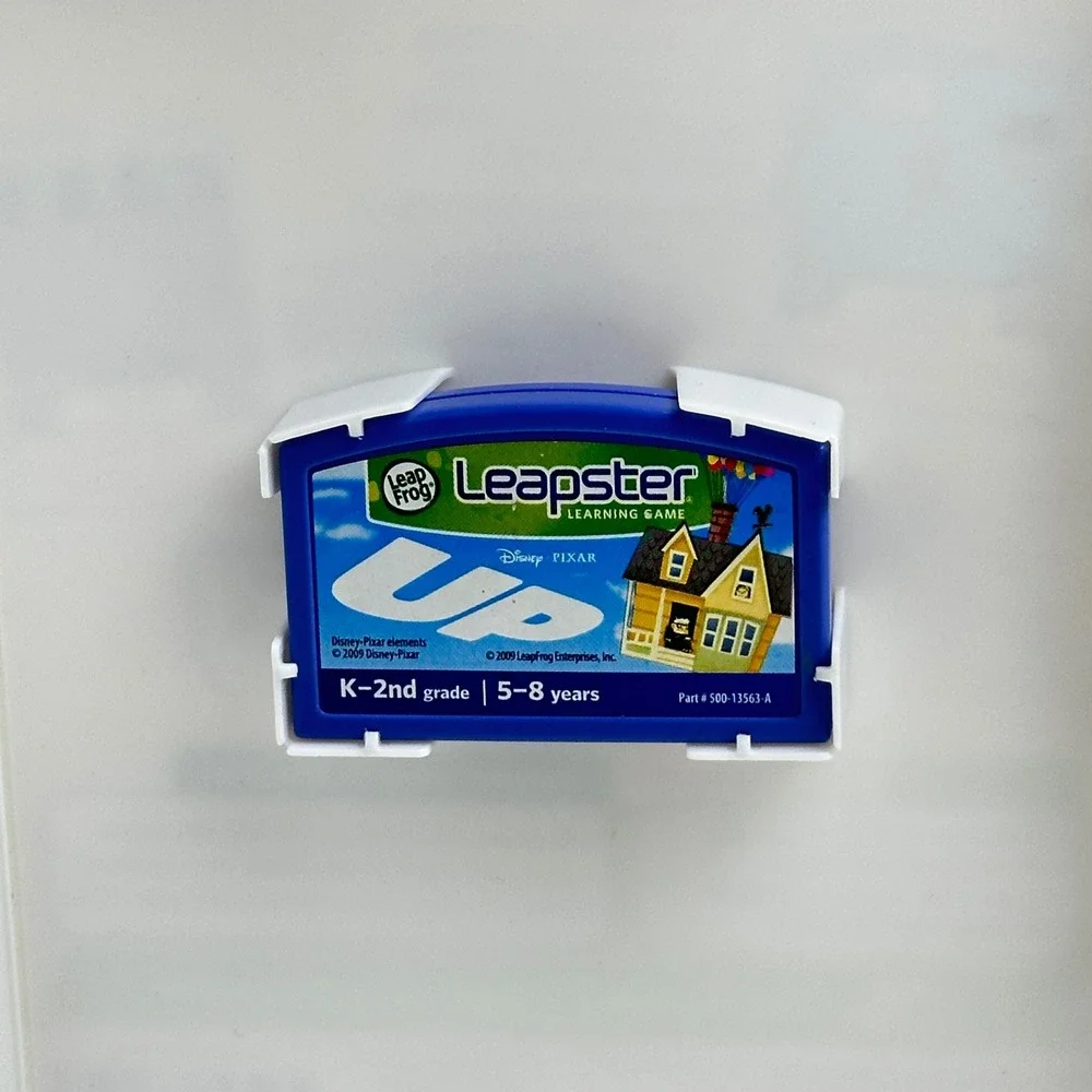 LeapFrog Leapster Learning Game Disney Pixar Up Math Logic K-2nd Grade 5-8 Years